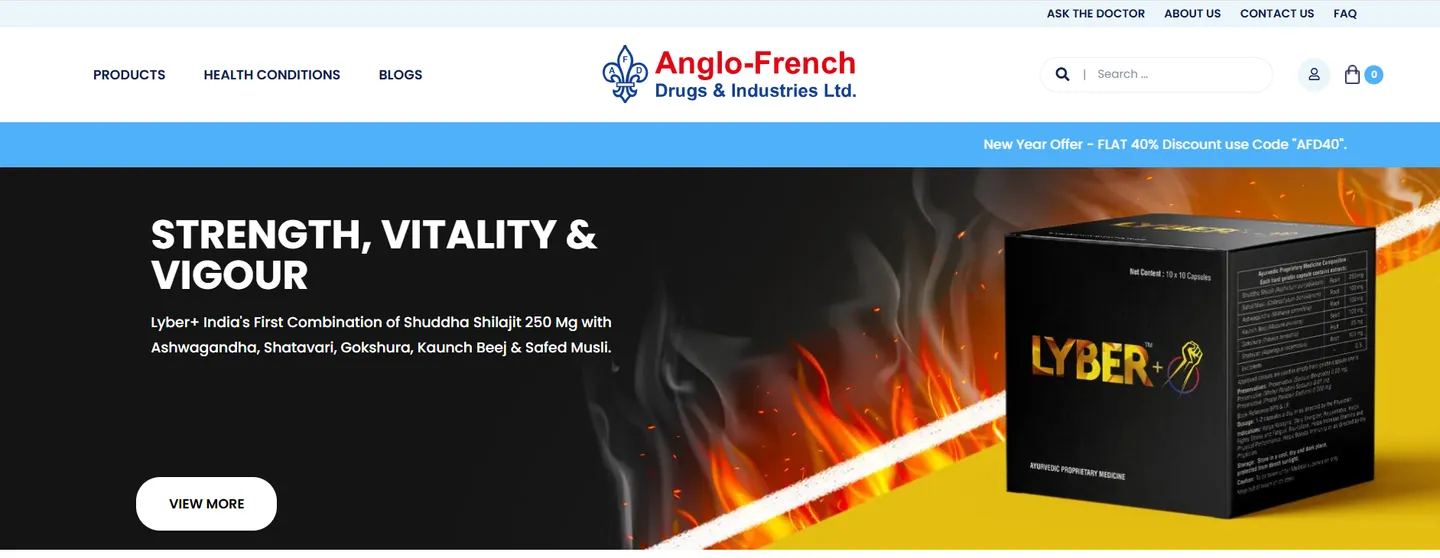 ANGLO FRENCH DRUGS & INDUSTRIES LTD