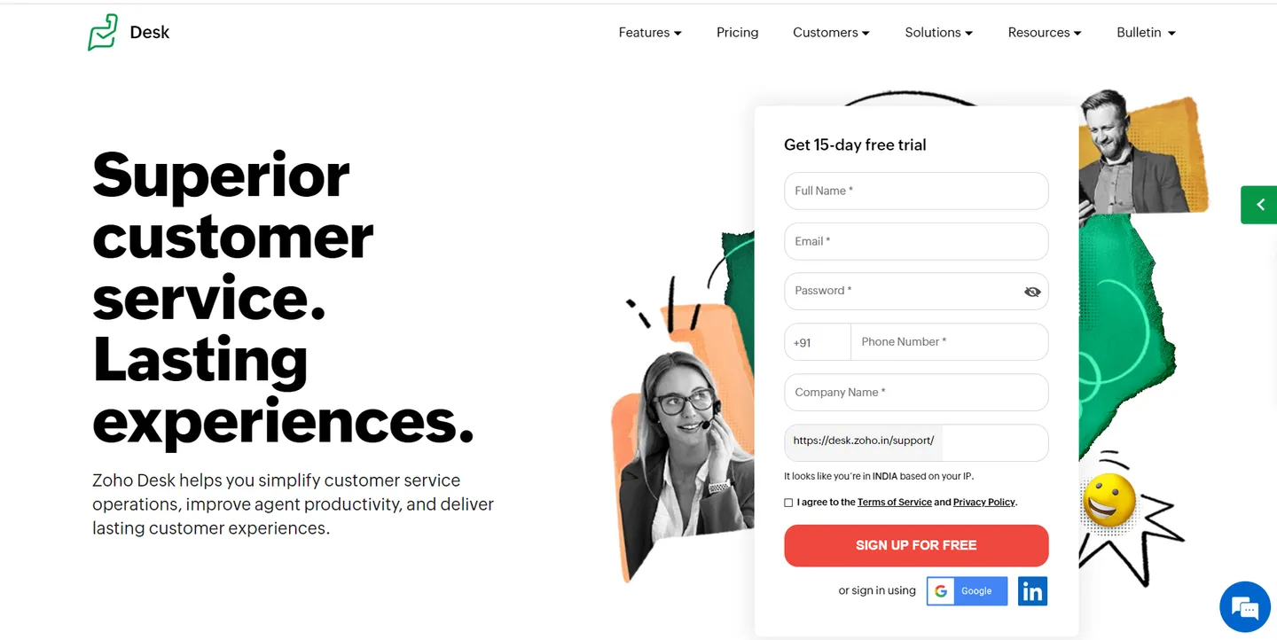 Zoho Desk
