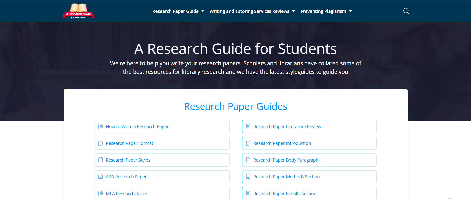 A RESEARCH GUIDE