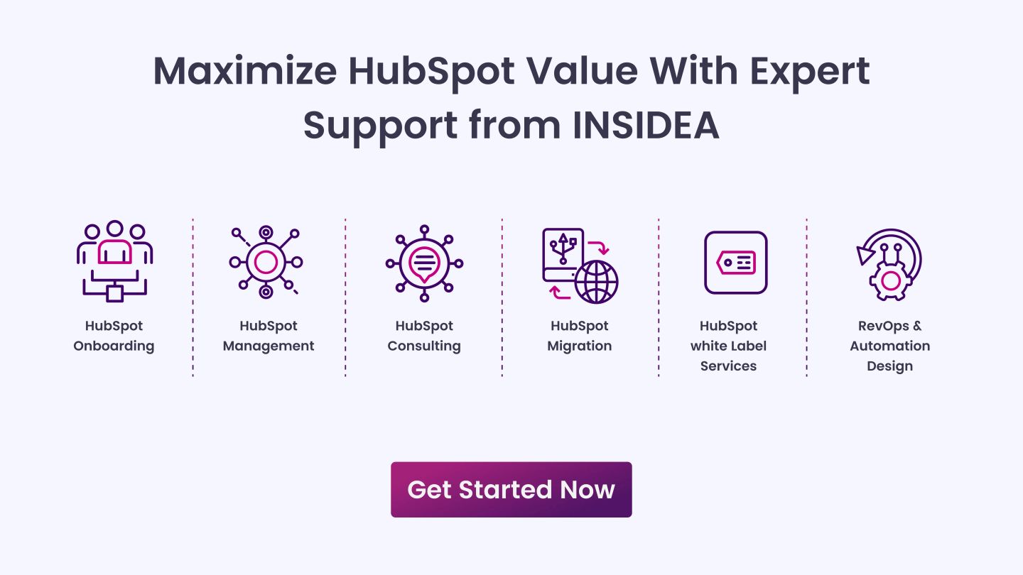 Maximize HubSpot Value With Expert Support from INSIDEA
