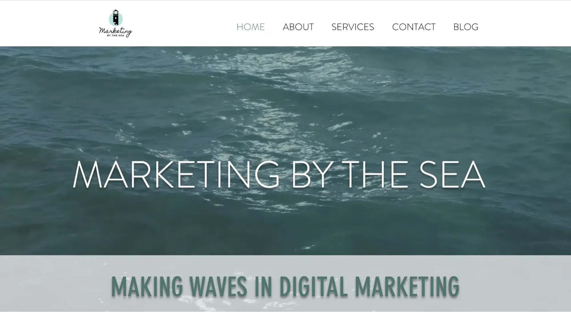 mARKETIGN BY SEA