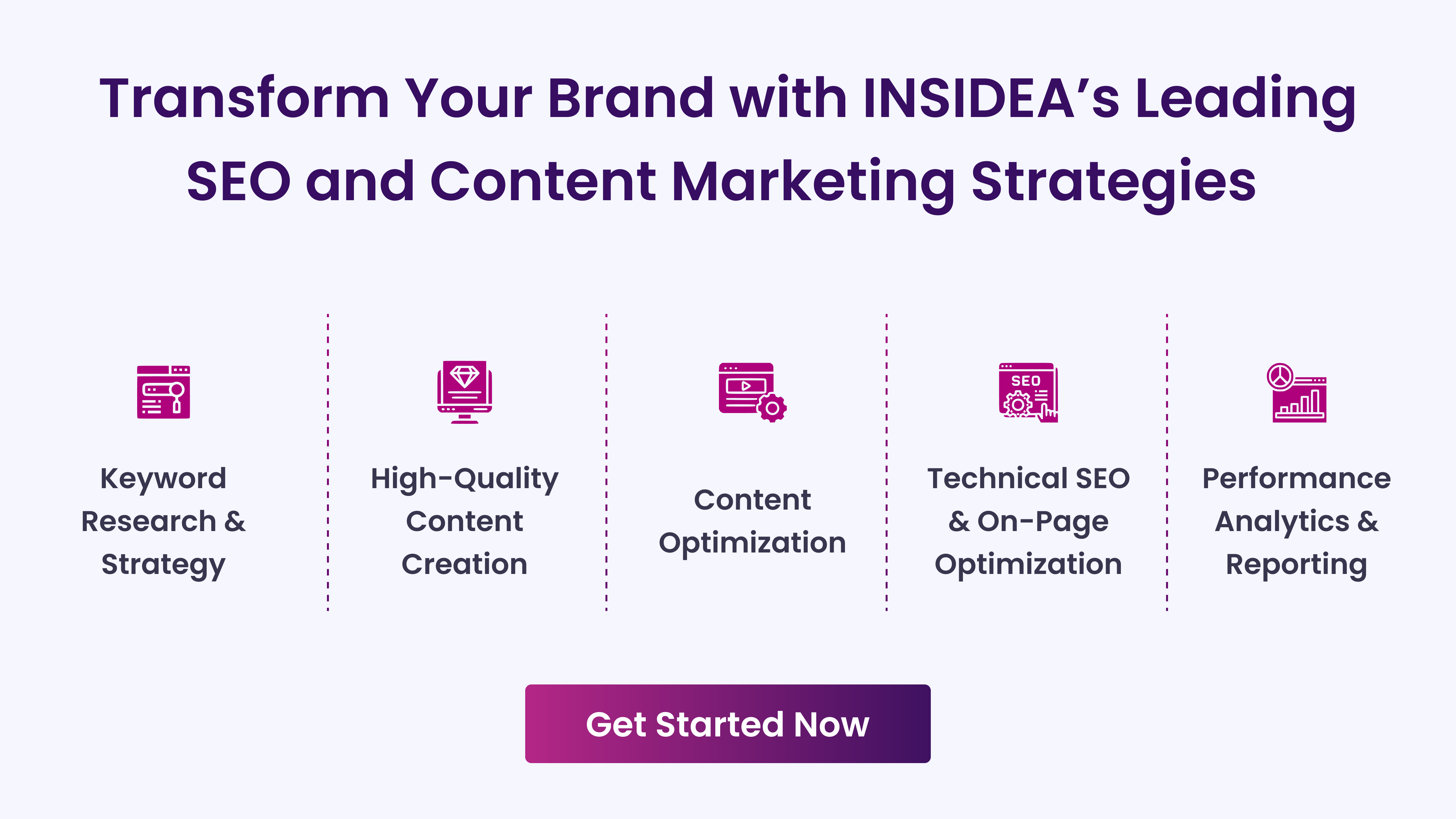 Transform Your Brand with INSIDEA’s Leading SEO and Content Marketing Strategies