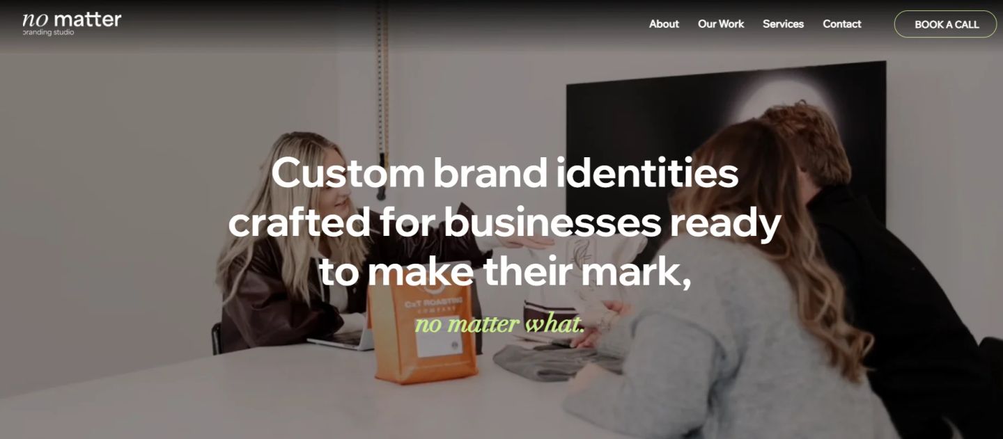 NO MATTER BRANDING