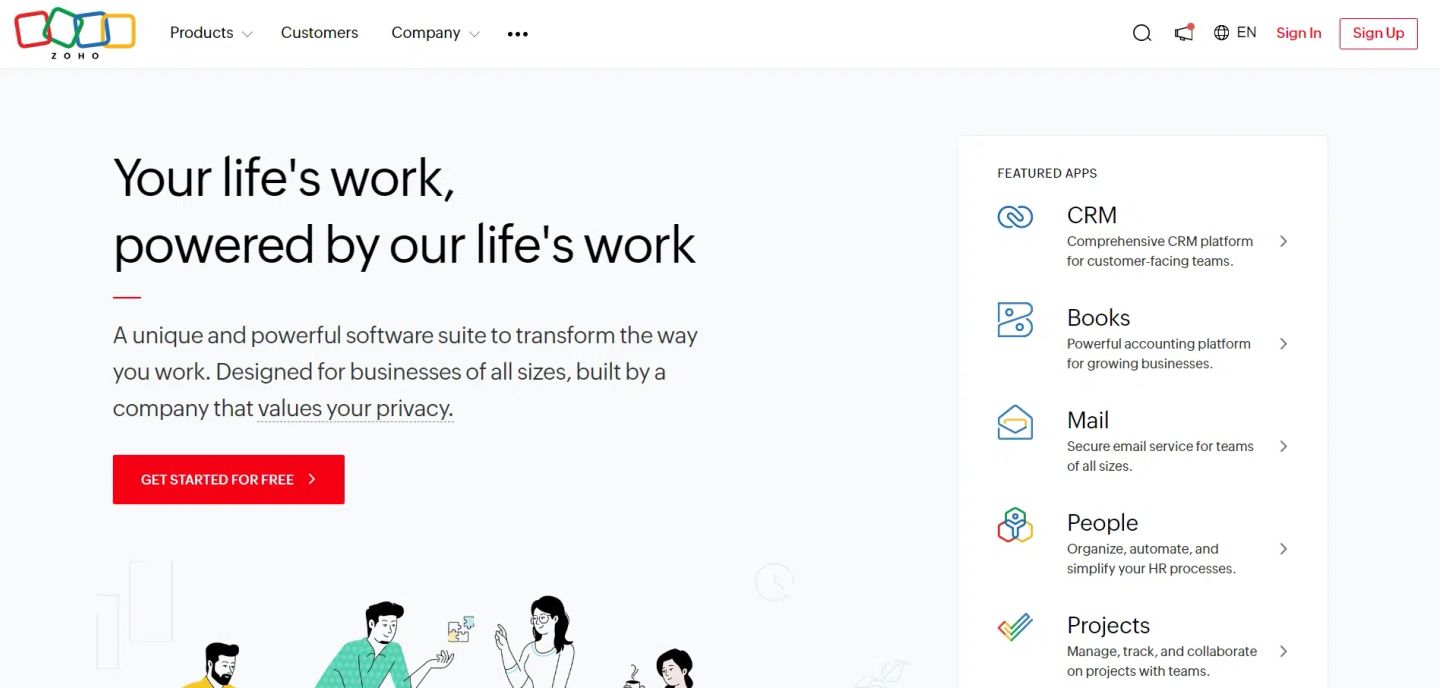 An Overview of HubSpot vs Zoho- Zoho