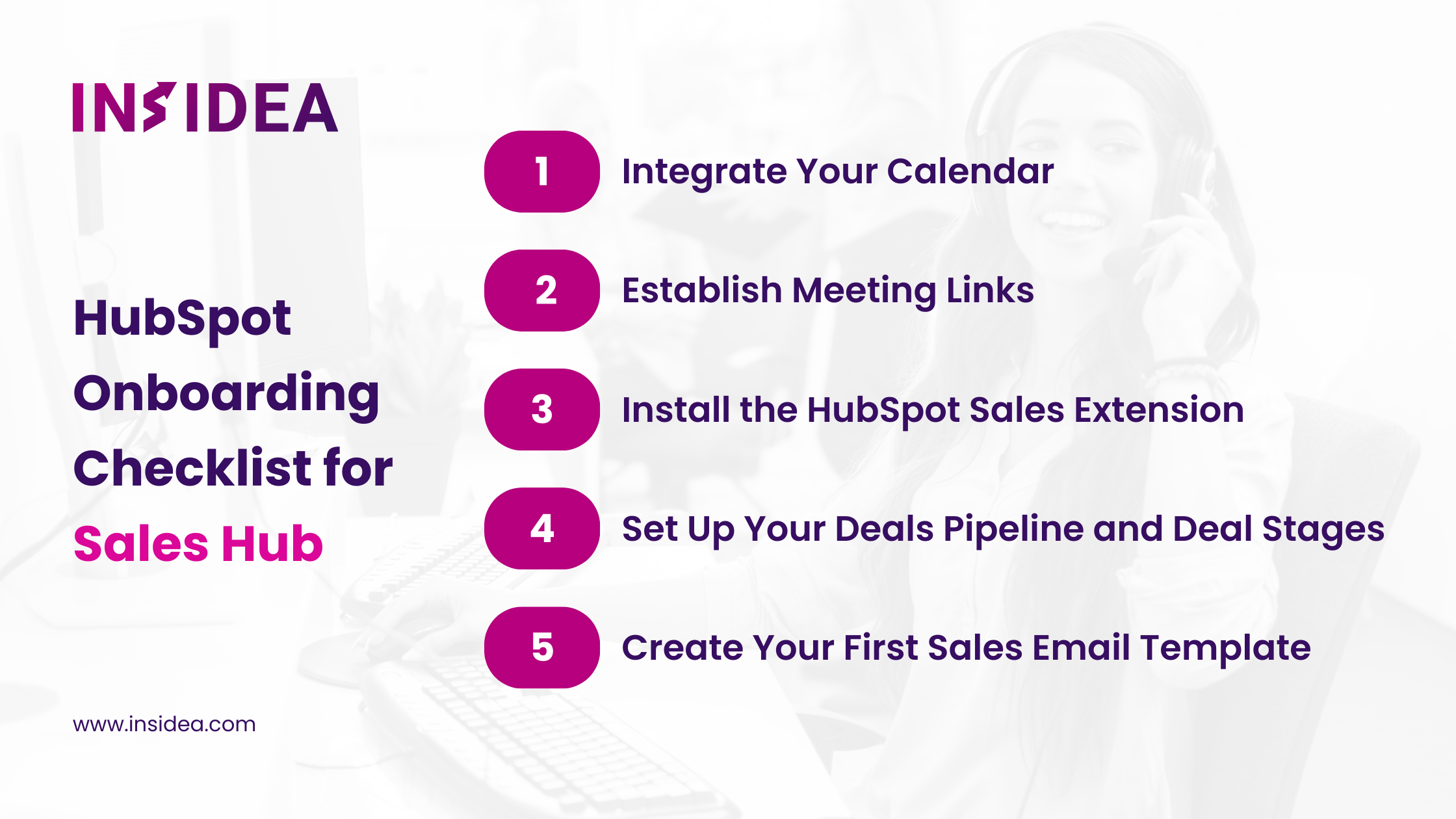 HubSpot Onboarding Checklist for Sales Hub