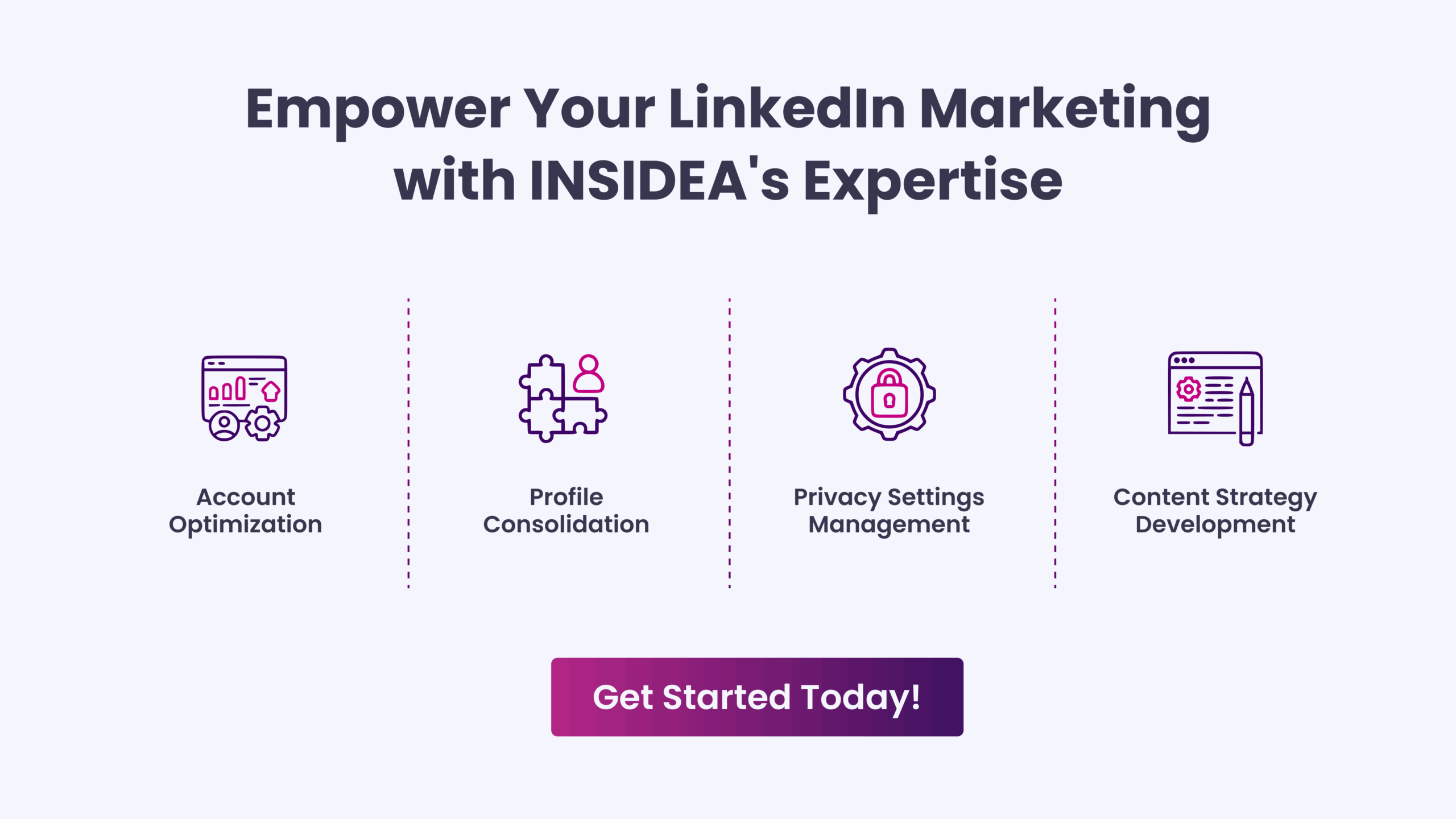 Empower Your LinkedIn Marketing with INSIDEA's Expertise 