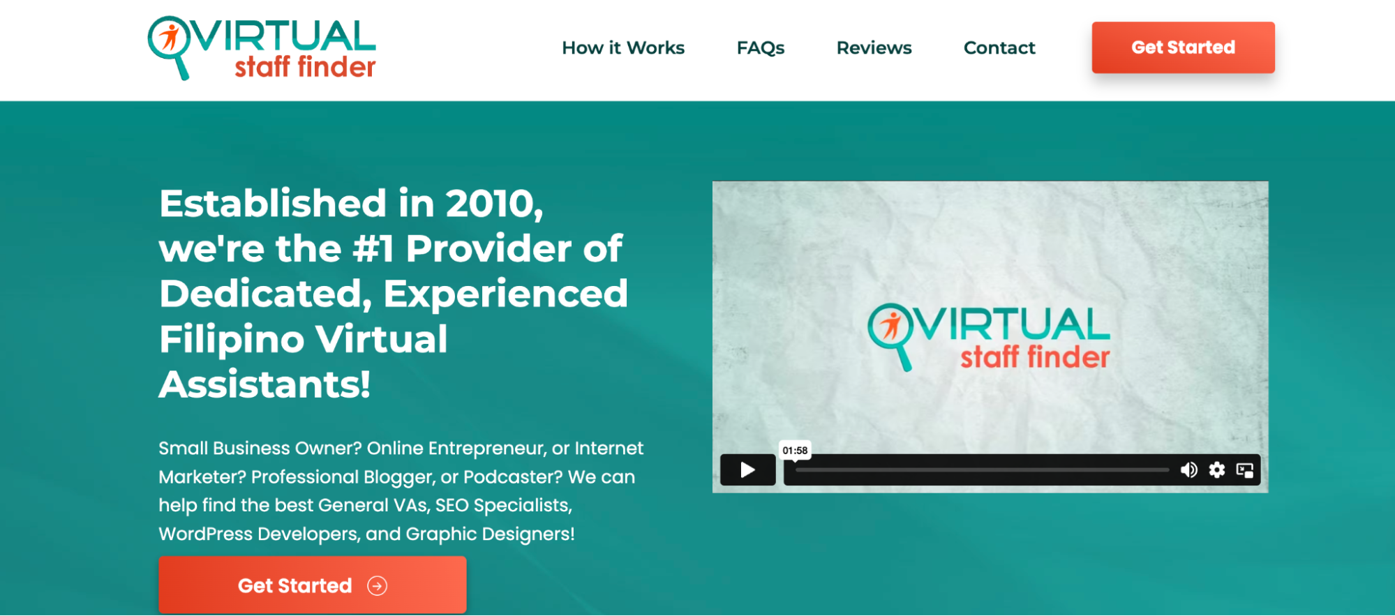 Virtual Staff Finder