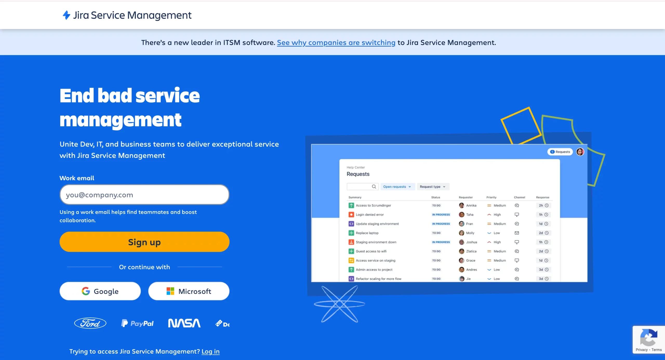 7. Jira Service Management – IT Support for Agile Teams