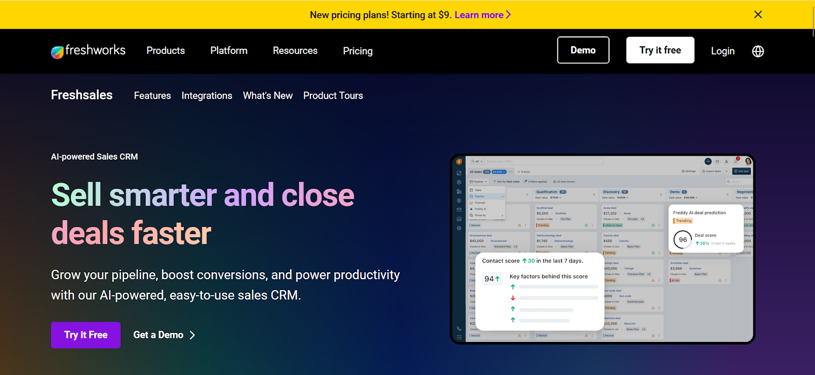 Freshsales by freshworks