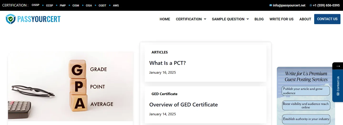 PASSYOURCERT