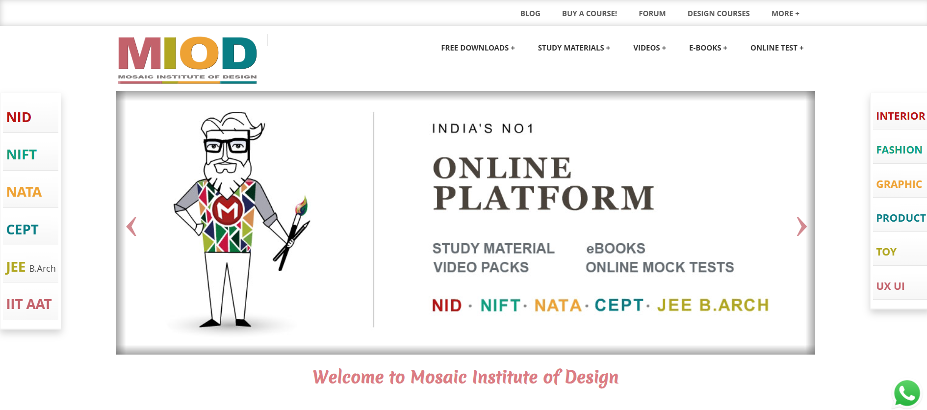 MOSAIC INSTITUTE OF DESIGN