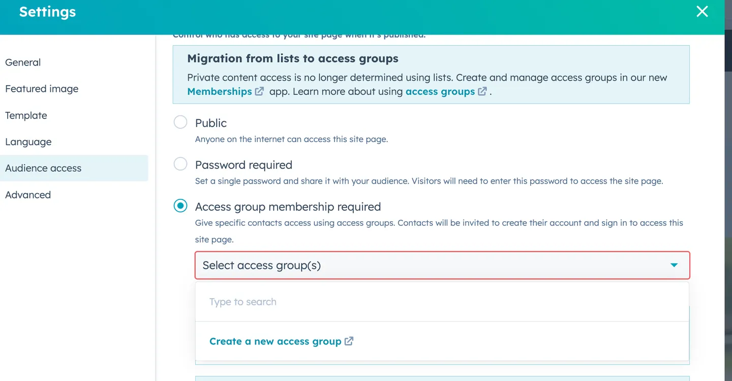 Select the appropriate groups