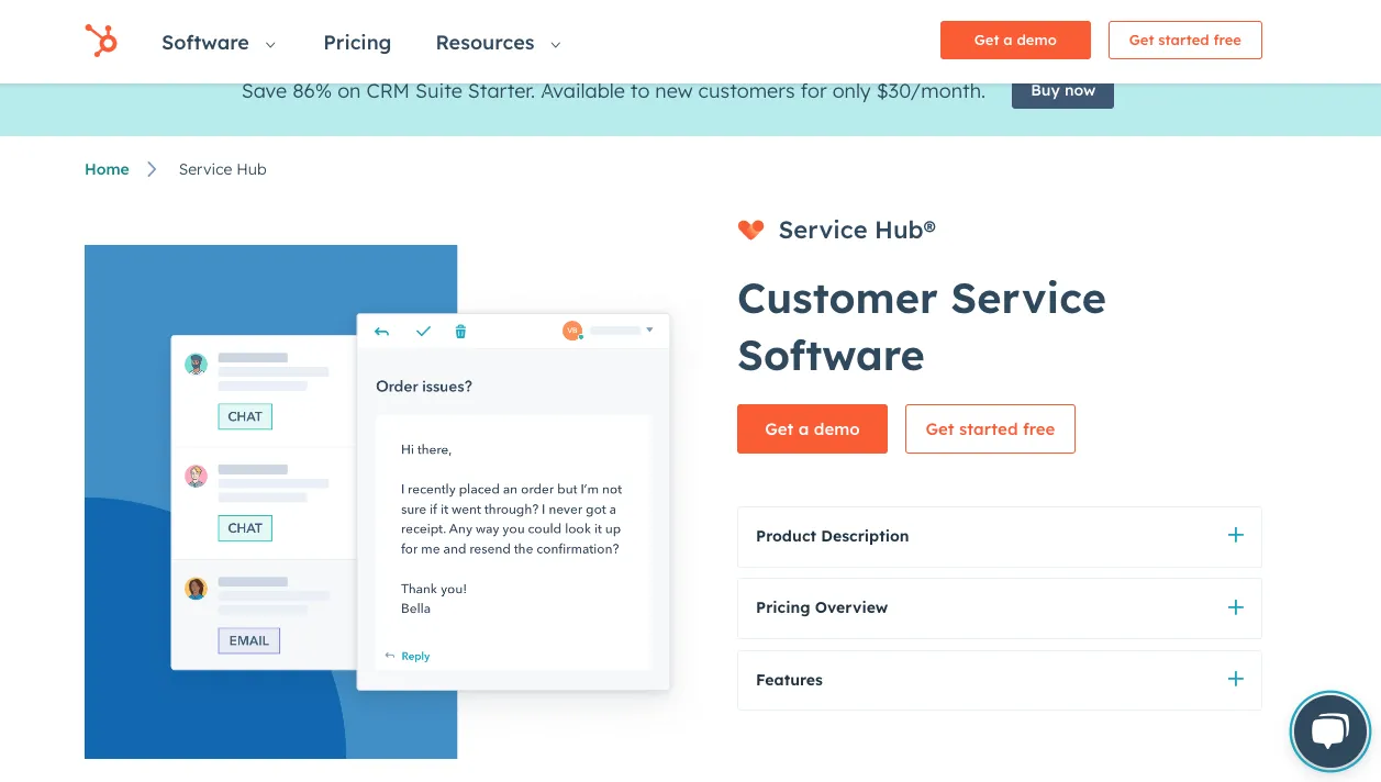 HubSpot Service Hub