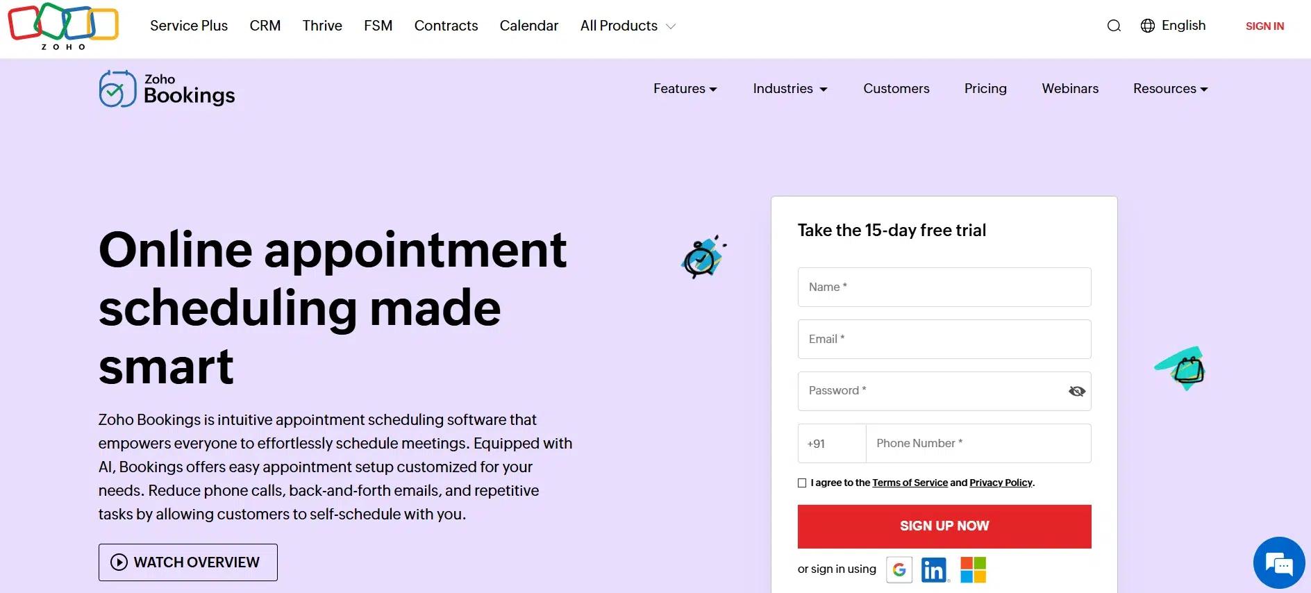 Zoho Bookings
