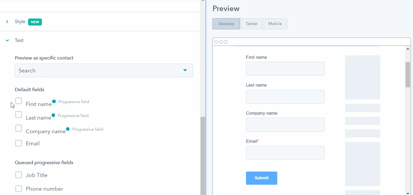 Streamline Your Forms with Progressive Profiling