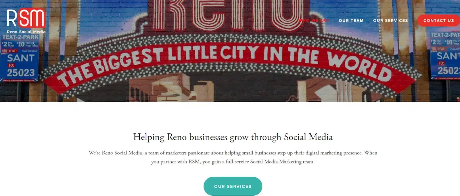 Reno Social Media