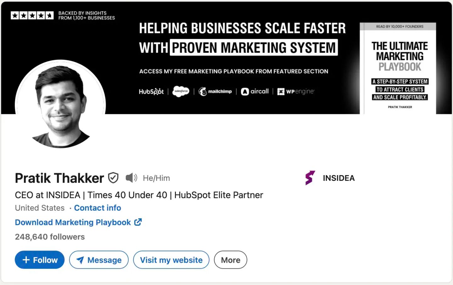 Pratik Thakker - Elite HubSpot Partner