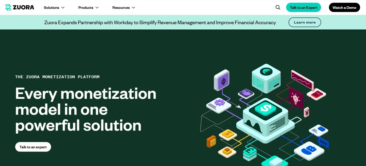 Zuora Sales Quoting Software