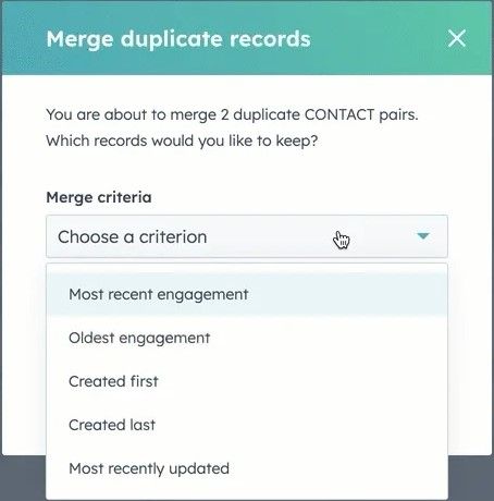 Duplicate records