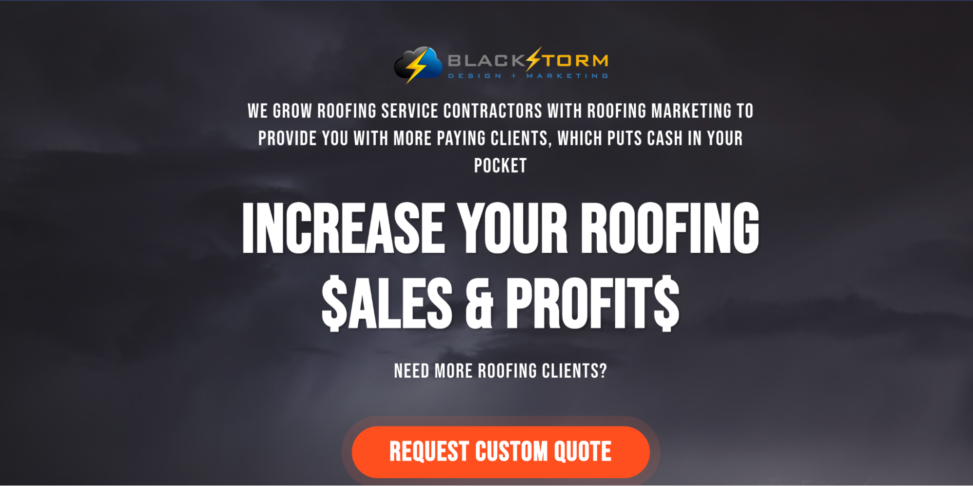 BlackStorm Roofing Marketing