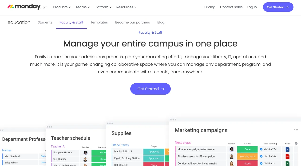 Monday Sales CRM