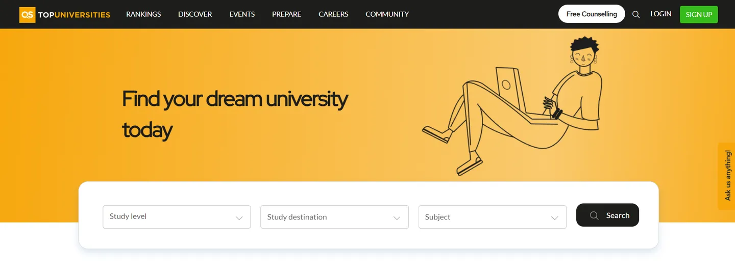QS TOP UNIVERSITIES