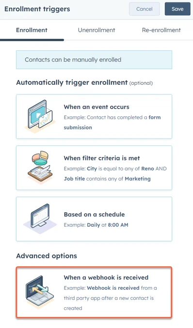Automation Triggers