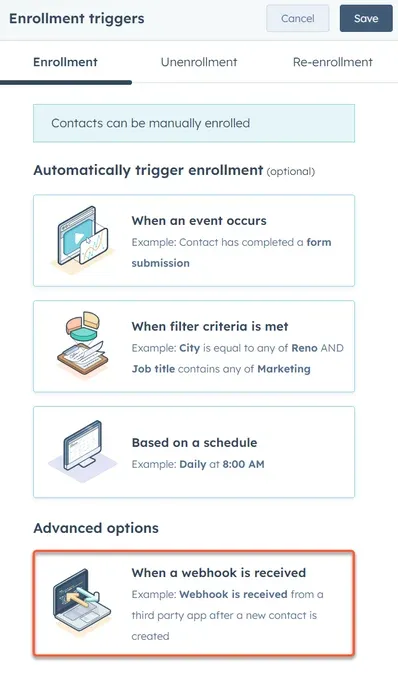Automation Triggers