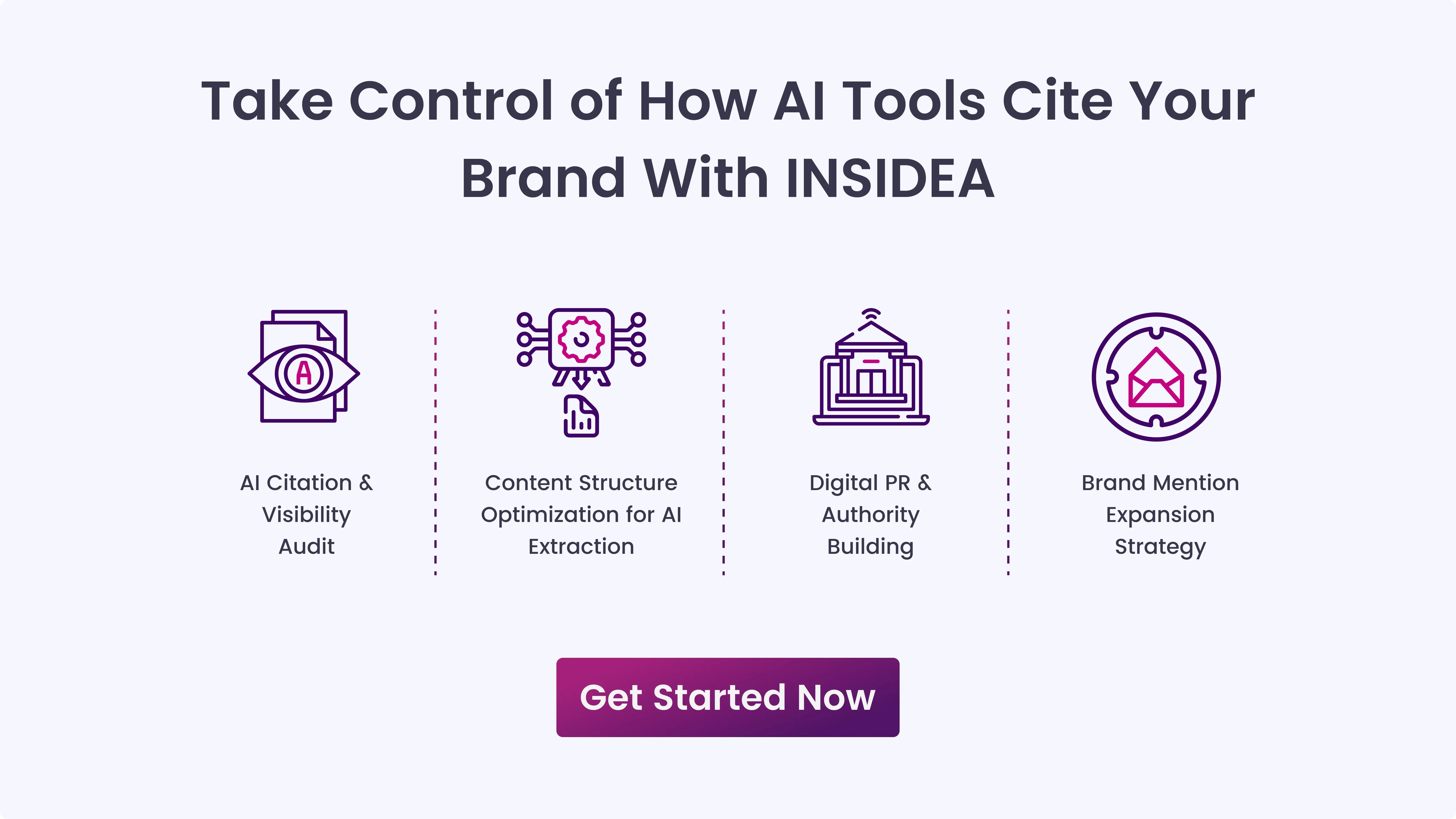 Take Control of How AI Tools Cite Your Brand With INSIDEA