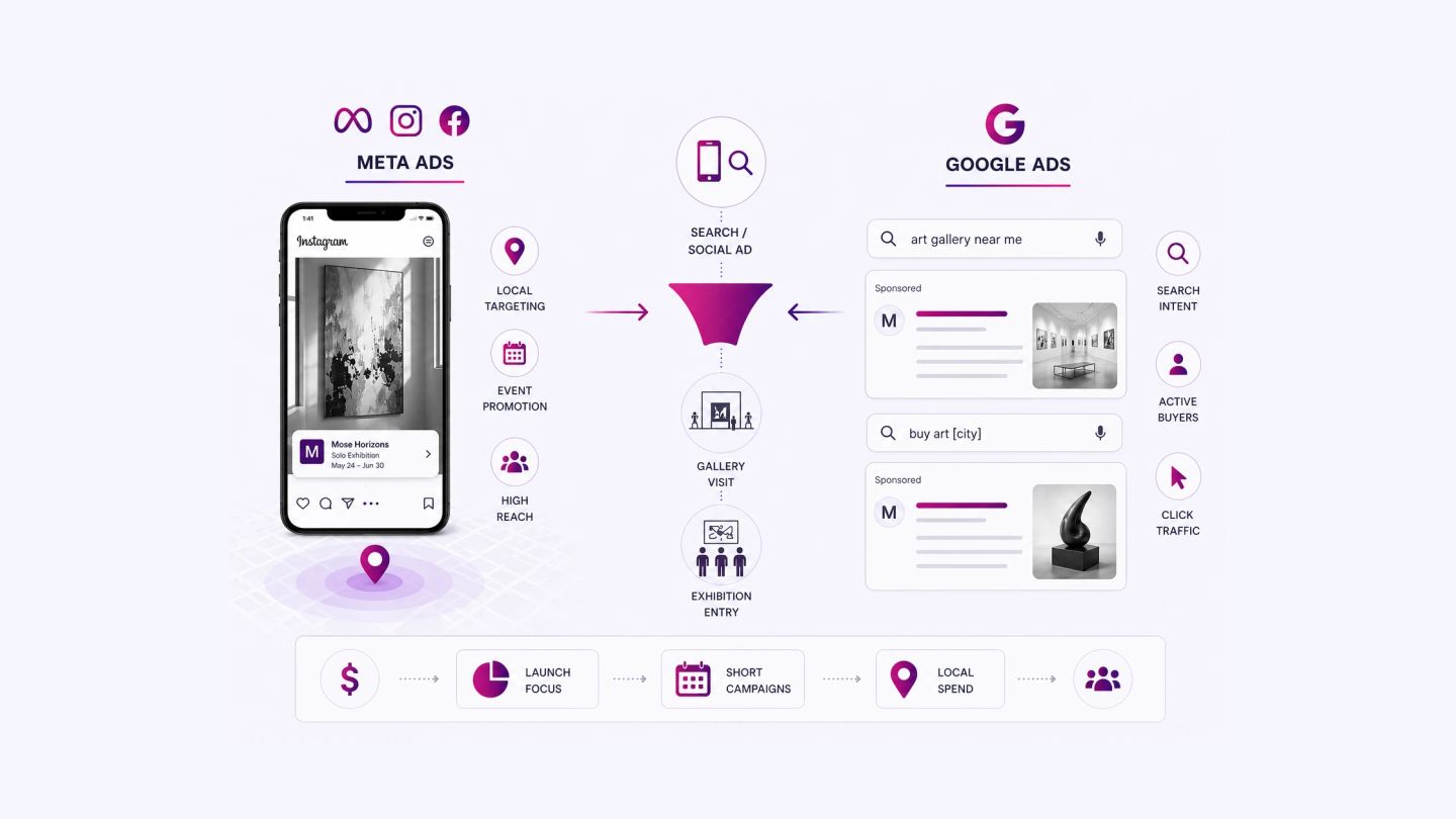 Paid Advertising for Galleries