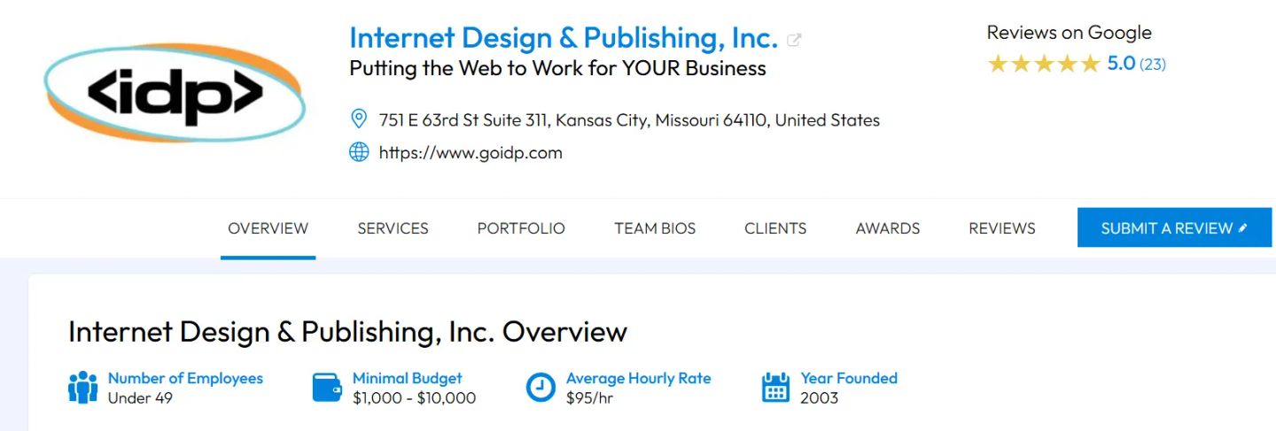 Internet Design & Publishing, Inc.