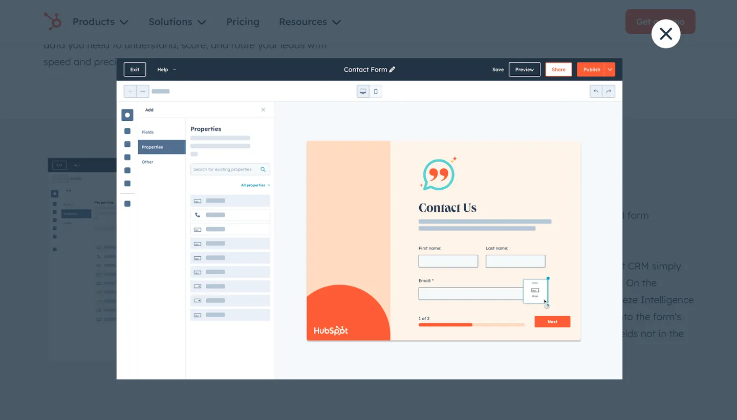 Smart CRM Integration