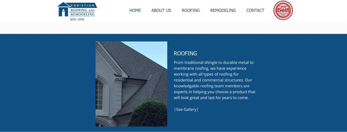 Christian Roofing and Remodeling