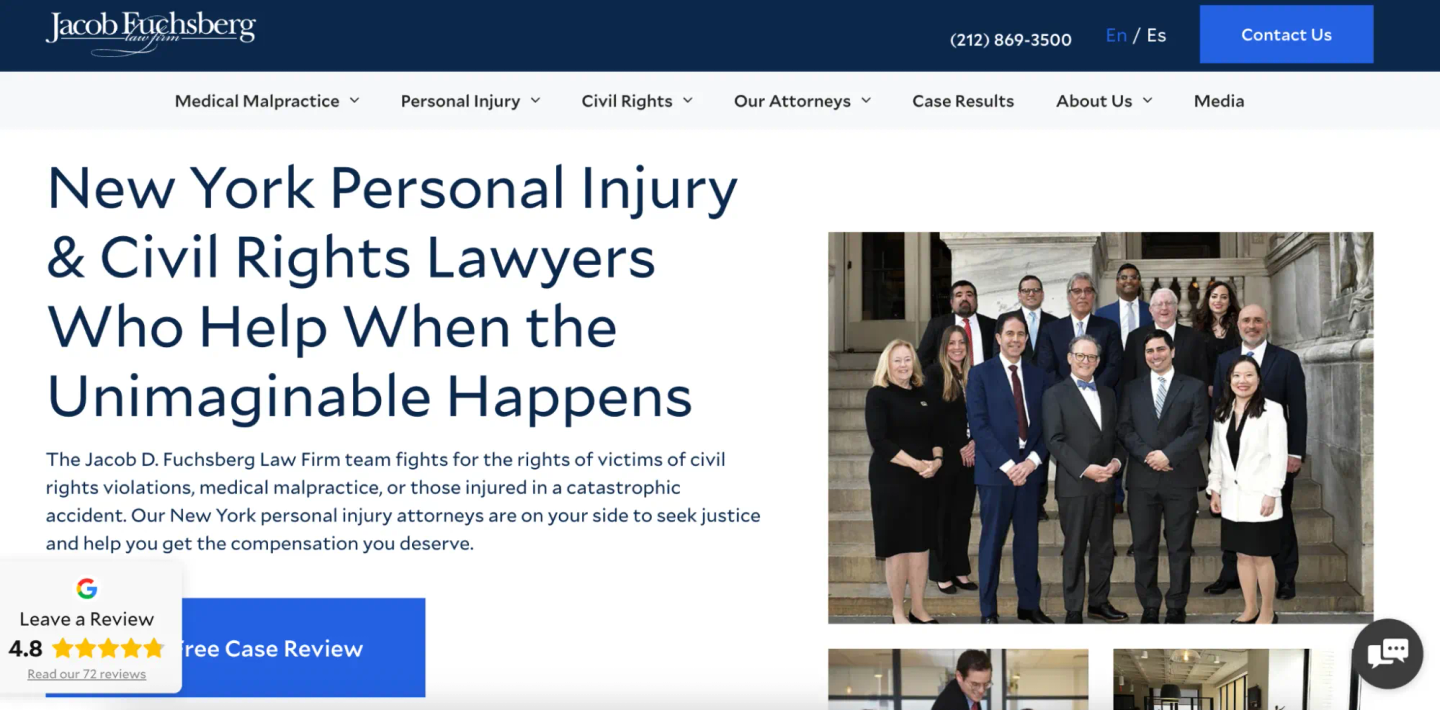 Jacob D. Fuchsberg Law Firm