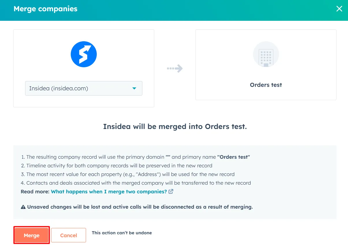 A Step-by-Step Guide to Merging Companies in HubSpot