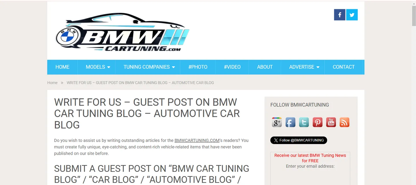 BMW CAR TUNING