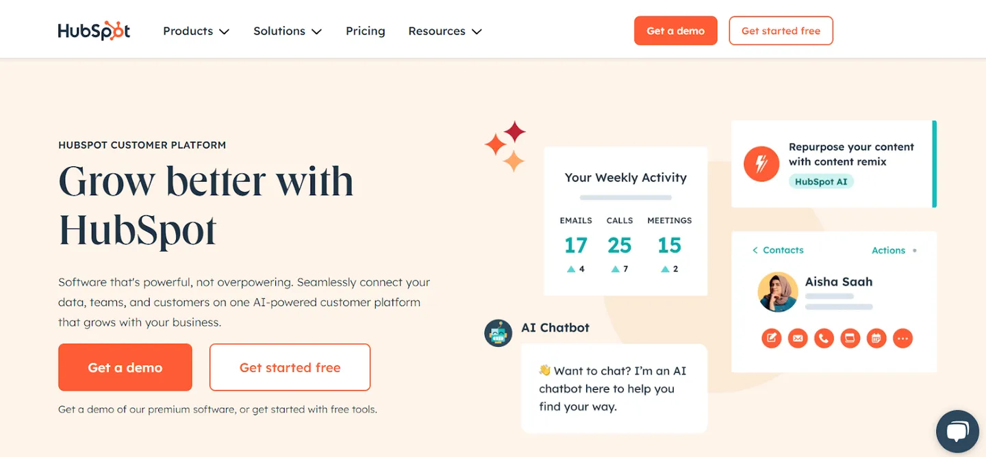 HubSpot CRM - Powerful and Free-to-Start