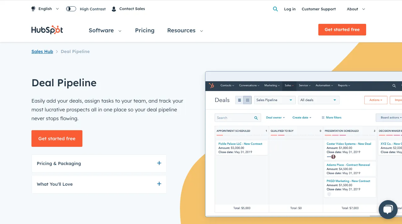 Optimizing Sales Pipeline with HubSpot's Deal Tracking