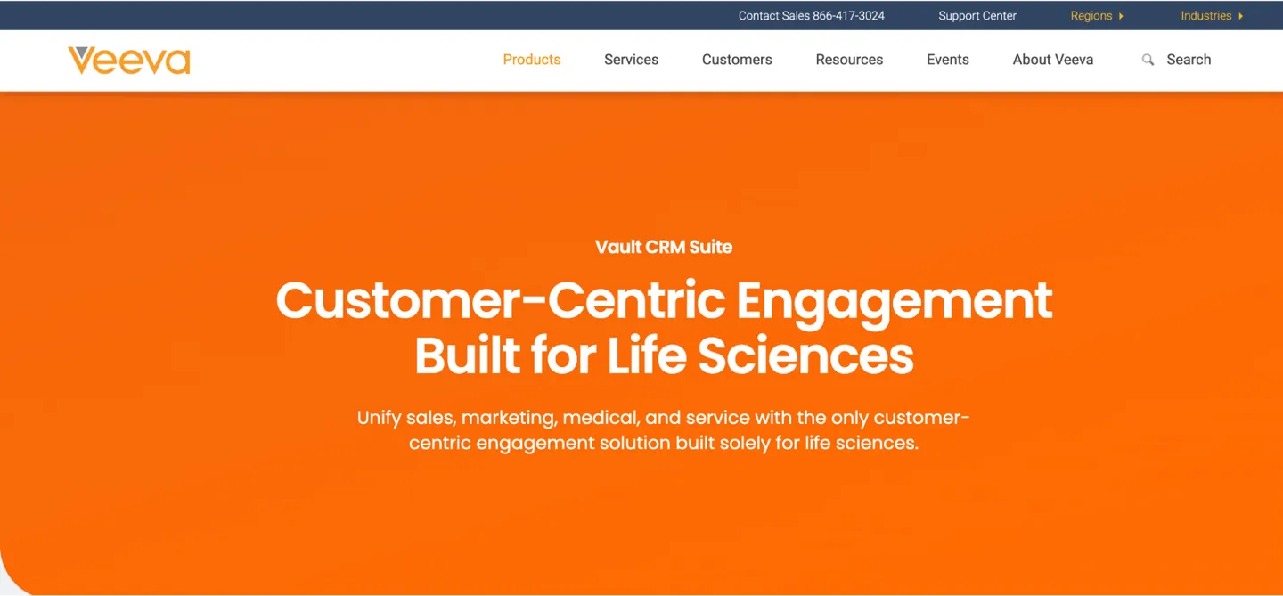 Veeva CRM for Pharma Companies