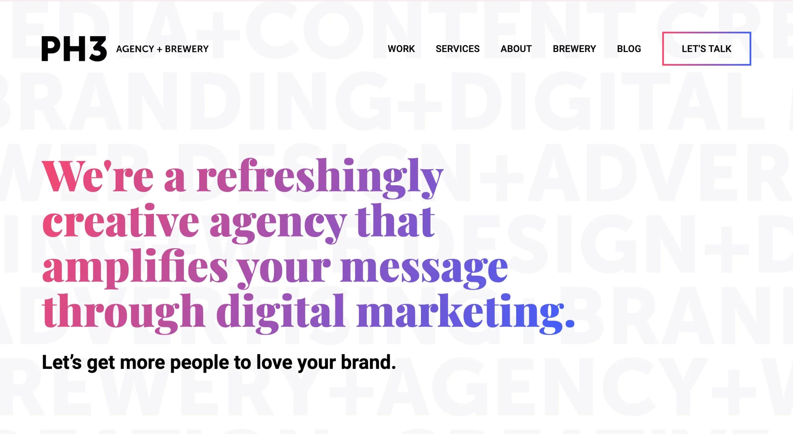 PH3 Agency + Brewery