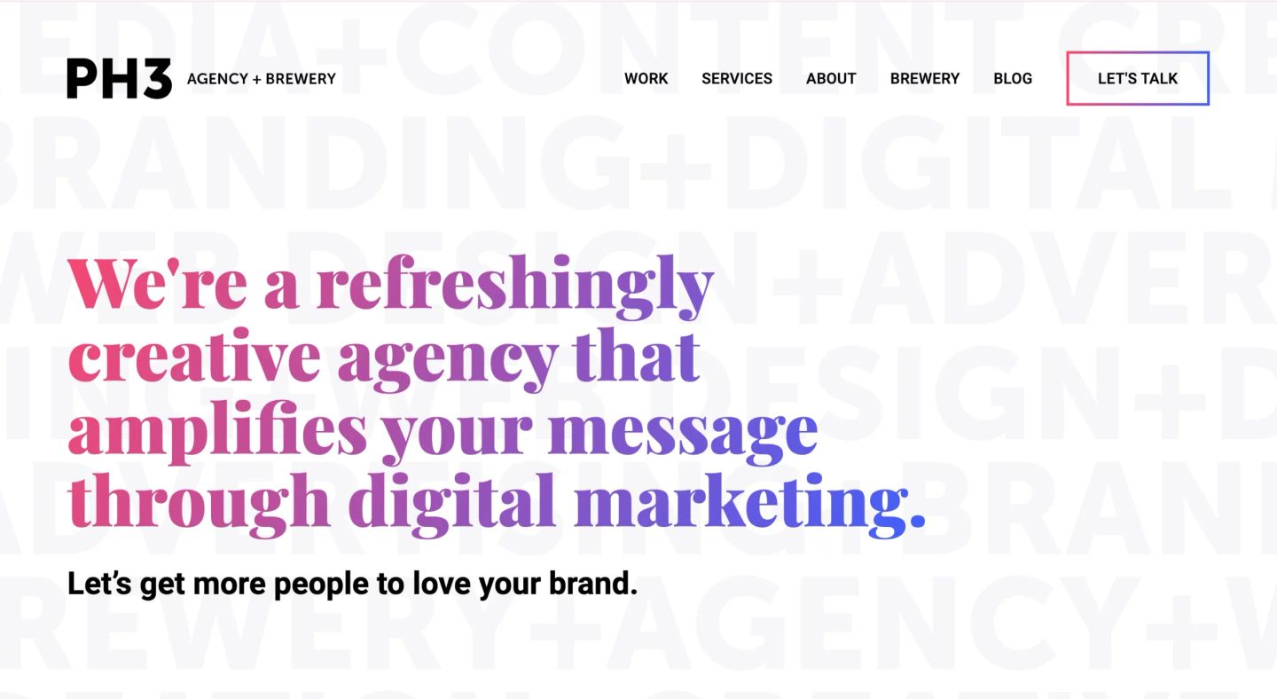 PH3 Agency + Brewery