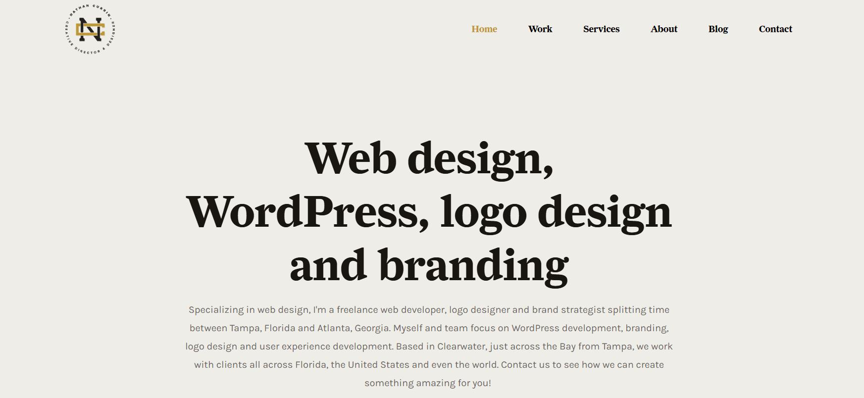 Nathan Currin Web Development