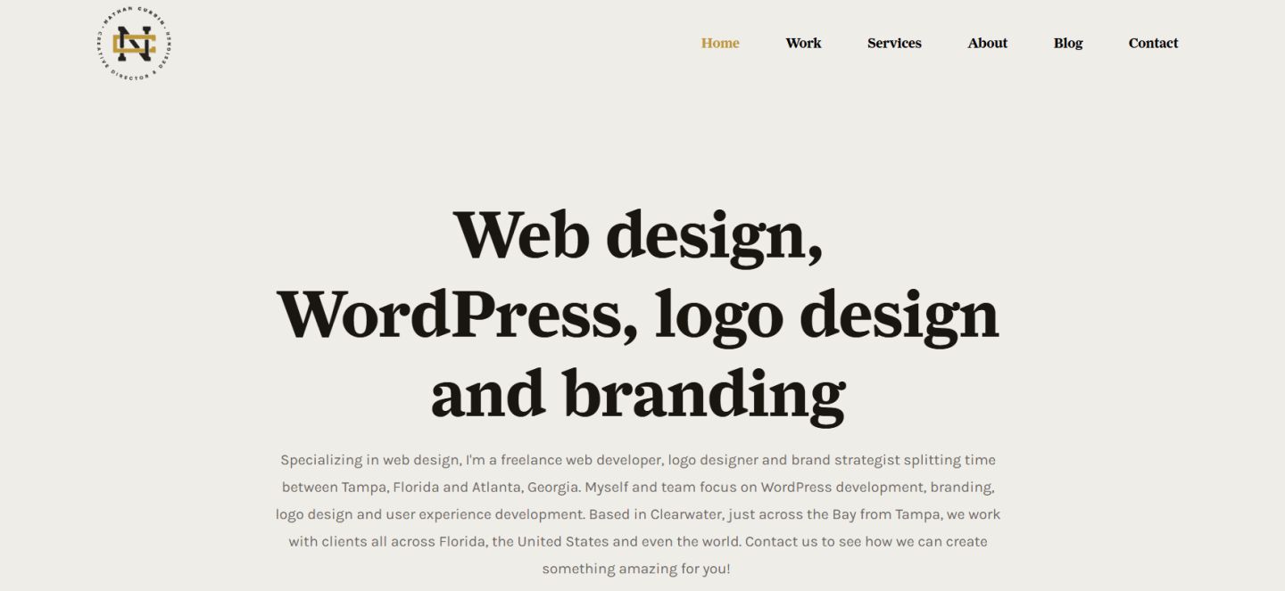 Nathan Currin Web Development