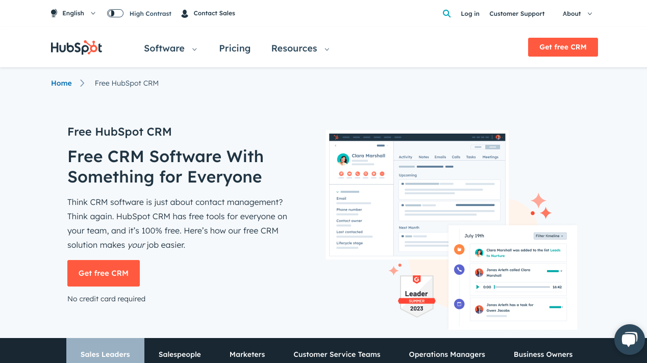 HubSpot CRM