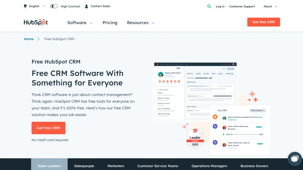 HubSpot CRM