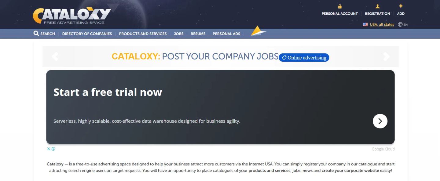 Cataloxy
