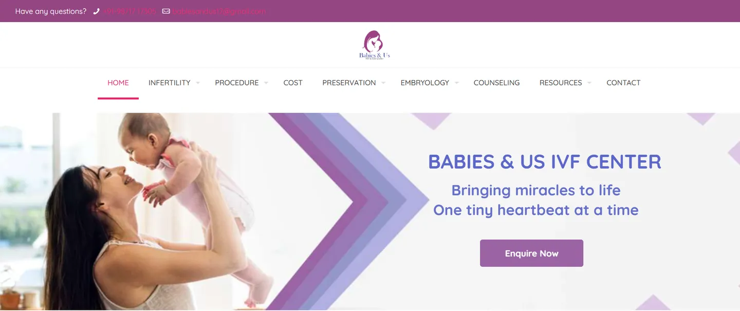 BABIES & Us FERTILITY IVF & ICSI CENTER