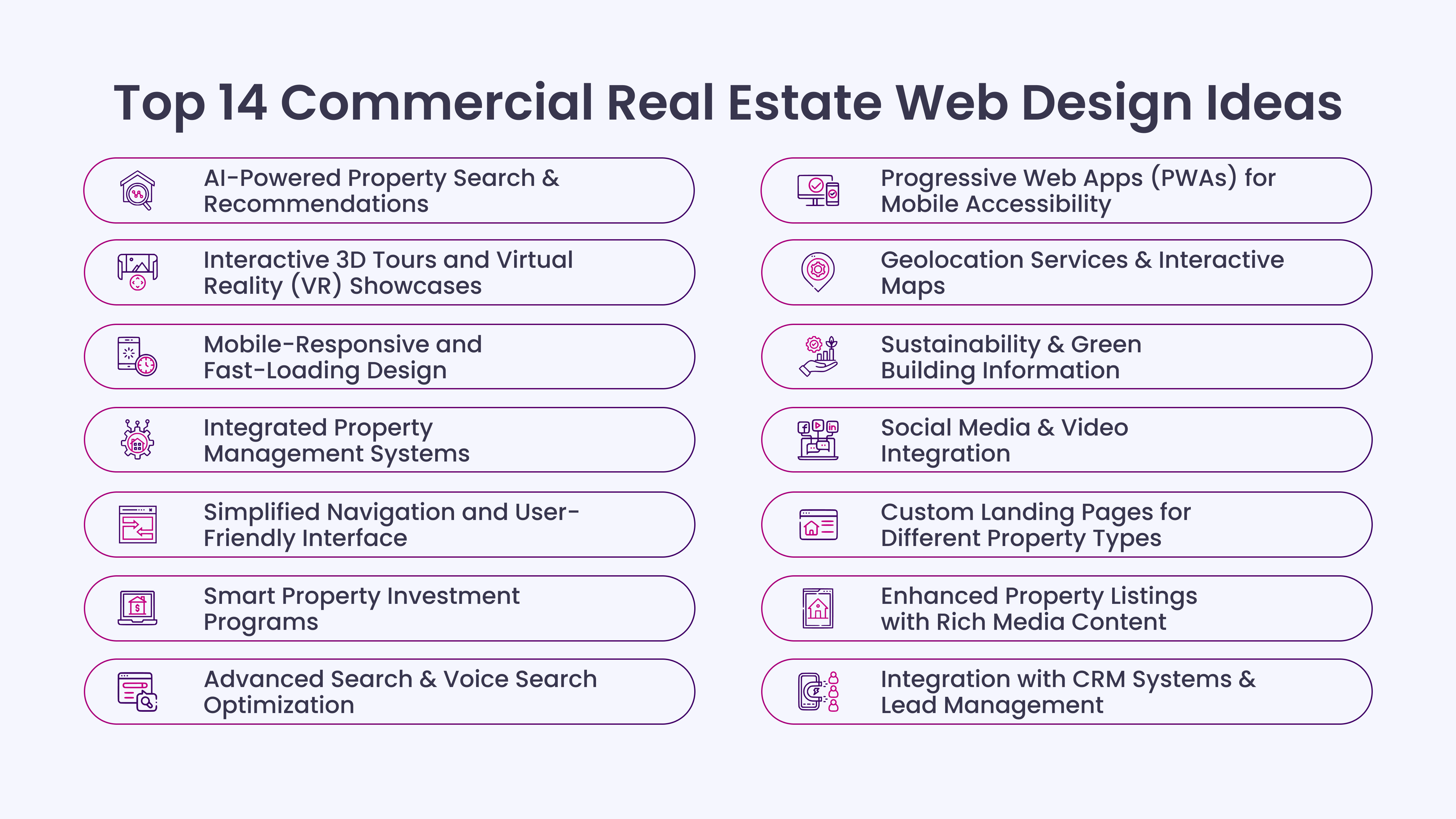 Top 14 Commercial Real Estate Web Design Ideas 