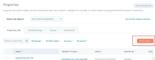 Add Custom Properties