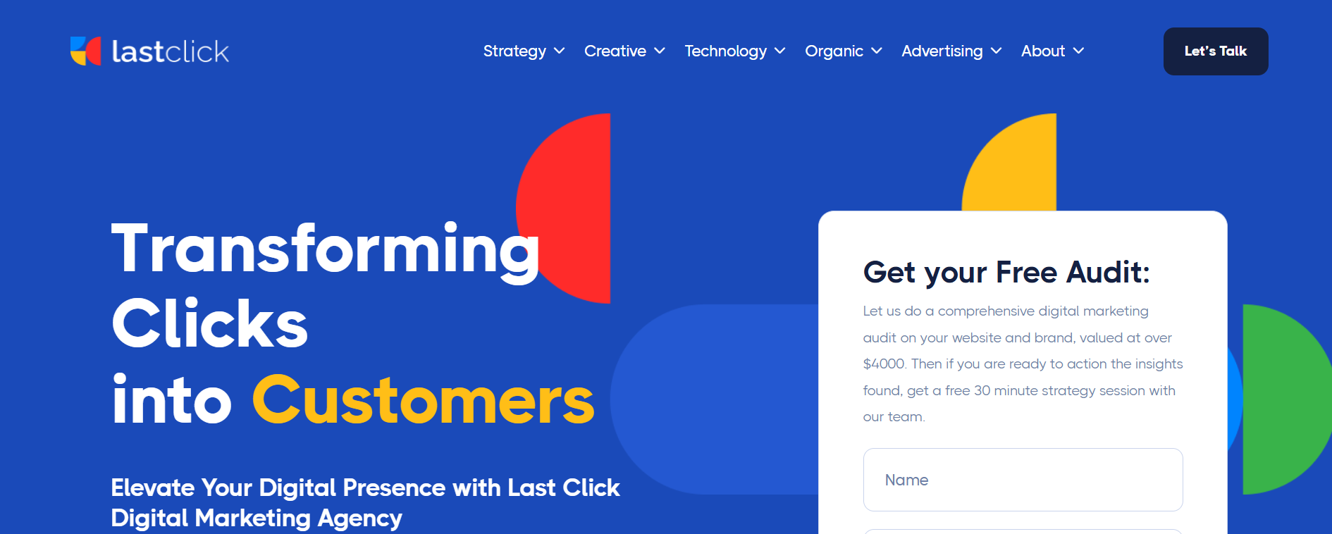 Last Click Digital Marketing
